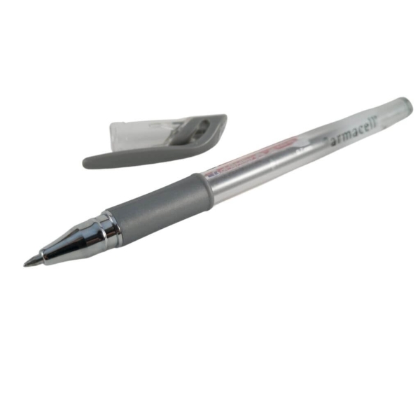 Roller à encre gel Edding - Pointe 0,7 mm Argent - Pour écriture sur papier