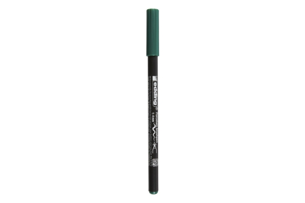 Feutre pinceau edding 4200 vert - peinture porcelaine pour décoration et loisirs créatifs