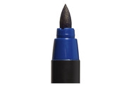 Feutre pinceau porcelaine Edding 4200 Bleu Acier 1-4 mm - décoration sur porcelaine verre céramique pour loisirs créatifs