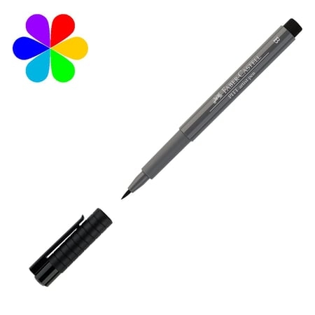 Feutre à dessin Faber Castell Pitt Artist Pen B n° 233 - Gris Froid IV pour artistes et designers