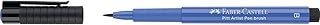 Feutre Pinceau à Pigment Faber-Castell Pitt Artist - Bleu Cobalt 143 Stylo B pour Dessin et Illustration