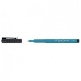 Feutre Pinceau à Pigment Faber-Castell Pitt Artist - Turquoise cobalt 153 Stylo B pour Dessin et Illustration