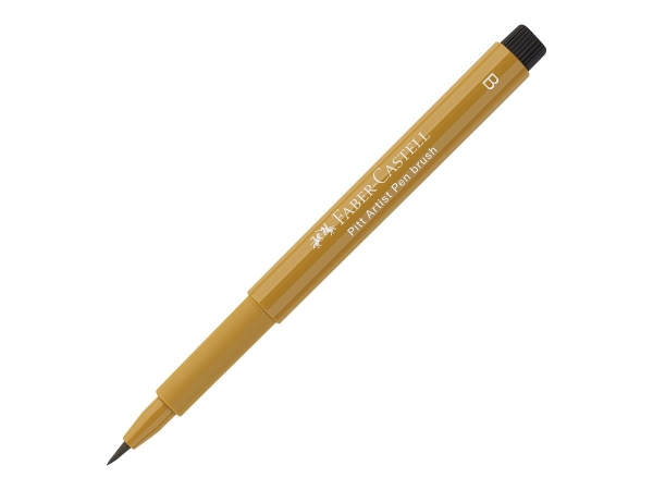 Feutre à dessin Faber Castell Pitt Artist Pen B - n°268 Green Gold pour Dessin et Illustration