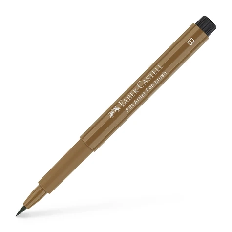 Feutre à dessin Faber Castell Pitt Artist Pen B - n°180 Raw Umber pour Dessin et Illustration