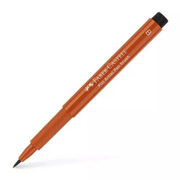 Feutre à dessin Faber Castell Pitt Artist Pen B - n°188 Sanguine pour Dessin et Illustration