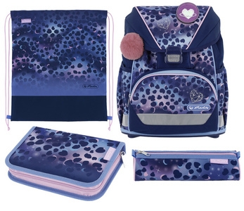 Cartable herlitz Schulranzen UltraLight XL Plus Wild Cat - léger, ergonomique, grande capacité pour école primaire
