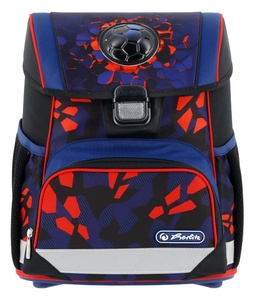 Cartable Herlitz Loop Plus Kick Off - Sac à dos scolaire ergonomique pour rentrée et organisation bureau avec trousse et sac de sport