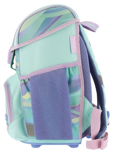 Cartable Herlitz Loop Plus Minty Love - design ergonomique léger et résistant pour école et bureau avec trousse et sac de sport