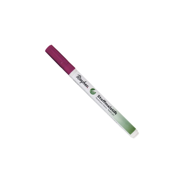 Marqueur pour textiles Rayher - Fuchsia, Pointe Fine, Permanent, Lavable 30°C, Arts Créatifs, Vêtements