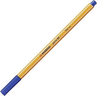 Feutre à pointe fine STABILO Point 88 bleu 88/41 - Écriture précise pour bureau et école