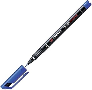 Marqueur STABILO OHPen permanent - 1 mm - bleu