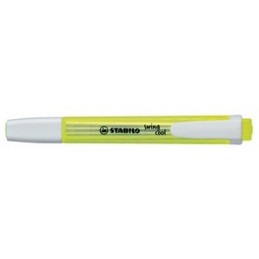 Surligneur Stabilo SWING COOL jaune - pointe biseautée 1-5 mm pour bureau et école