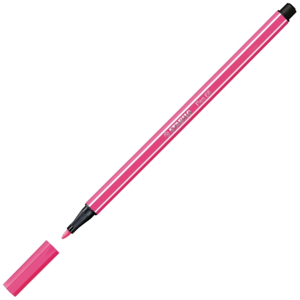 Stylo feutre STABILO Pen 68 - Bruyère 68/17 pour dessin et coloriage