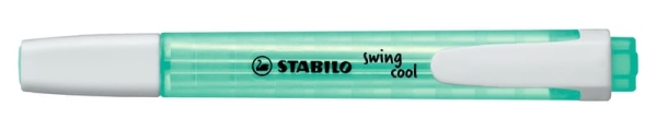 Surligneur pointe fine STABILO Swing Cool - Turquoise - Idéal pour bureau et école