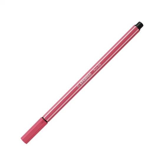 Stylo feutre STABILO Pen 68 - Rouge grenadine 68/49 - Dessin et écriture créative pour école et bureau