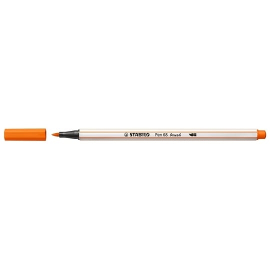 Feutre pinceau STABILO Pen 68 Brush - Vert épinard 568/37 pour hand lettering et coloriage