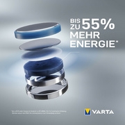 Pile bouton au lithium Varta CR2032 3,0 V 230 mAh Professional Electronics pour appareils électroniques