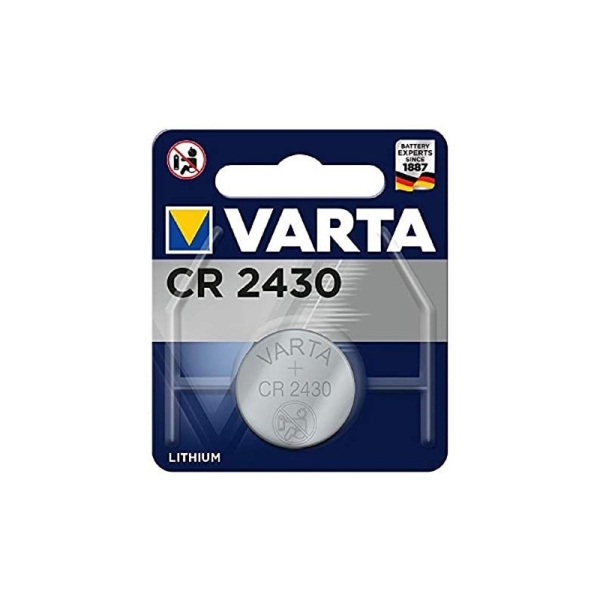 Pile bouton au lithium VARTA Professional Electronics CR2430 3V - alimentation fiable pour appareils électroniques