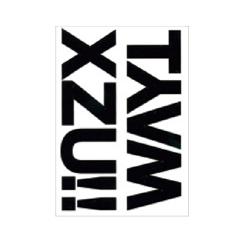 Sticker alphabétique HERMA O-Z - film noir, hauteur 33 mm, pour décoration et personnalisation créative