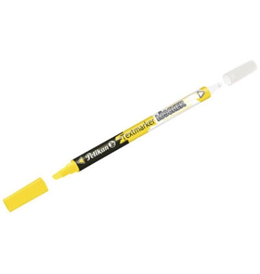 Surligneur Pelikan Erasable Highlighter Yellow - Jaune fluorescent pour marquage et annotation scolaire et bureau