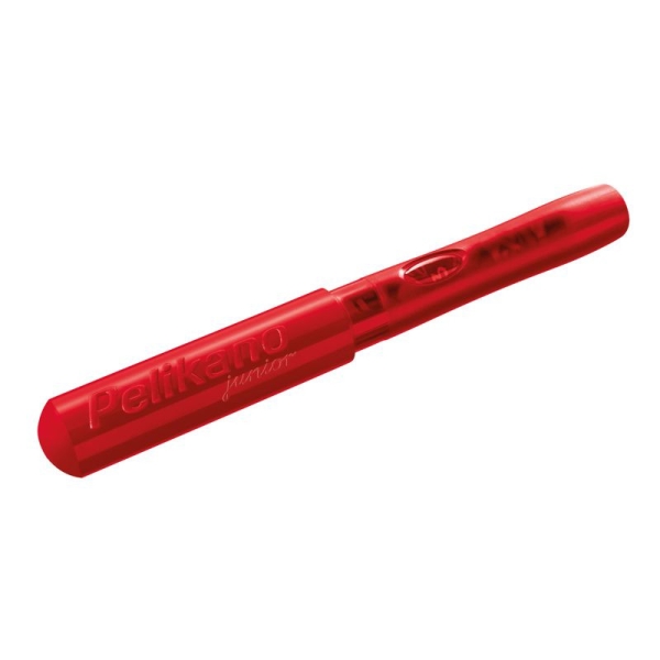 Stylo à encre Pelikan Junior P67 Gaucher Rouge translucide - Pour enfants écriture scolaire apprentissage