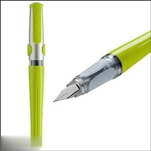 Stylo Plume Pelikano P480 - Pointe M Vert pour Droitiers Écriture Confortable