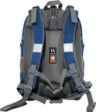 Cartable EBERHARD FABER X-Style - Sac à dos scolaire bleu jean pour école et organisation rentrée