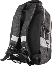 Cartable EBERHARD FABER X-Style pro - Sac à dos scolaire gris/noir pour école et organisation de rentrée