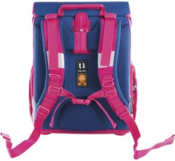 Kit cartable EBERHARD FABER EFAlino Papillon - 4 pièces pour fournitures scolaires et organisation de rentrée avec trousse et sac de sport