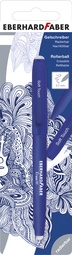 Stylo encre gel EBERHARD FABER Erase it! bleu - effaçable pour écriture scolaire et bureau