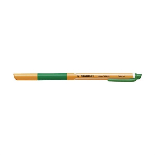 Stylo à encre gel STABILO PointVisco - Vert 1099/36 - Écriture fluide pour bureau et école