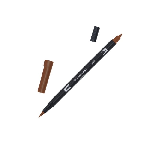Feutre pinceau Tombow ABT 899 Sequoia - double pointe pour dessin et colorisation artistique