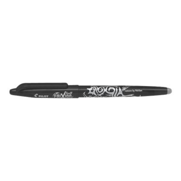 Stylo roller effaçable Pilot - FriXion Ball - Noir - Pointe moyenne
