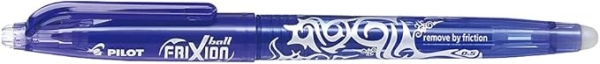 Stylo roller effaçable Pilot - FriXion Ball - Bleu - Pointe fine