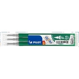 Recharge Stylo Pilot FRIXION POINT 05 - Vert Effaçable pour Stylo à Encre Thermosensible