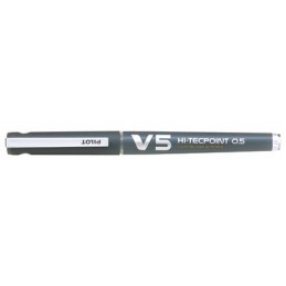 Stylo roller Uniball VISION ELITE UB-200 N - Encre bleue noire, pointe fine pour bureau et école