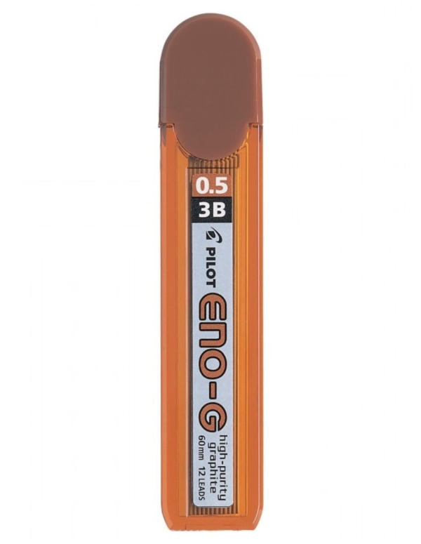 Recharges Porte-Mines Pilot ENO G-3B 0.5mm - 12 Mines Résistantes pour Écriture et Dessin