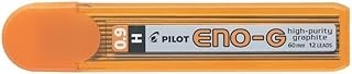 Etui 12 mines ENO 0.9 mm H Pilot - Mines de rechange pour porte-mine, dessin technique et écriture