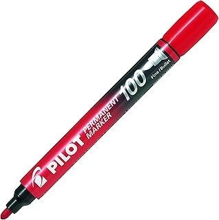 Marqueur Permanent PILOT 65294 - Pointe Conique Fine Blanc pour Écriture Durable et Précise