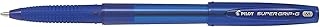 Stylo à bille Pilot SuperGrip G - Bleu 1 mm - Écriture fluide pour bureau et école