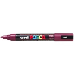 Marqueur à pigment Posca PC-5M LV - Moyen, Lie de vin, pour dessin et écriture 1.8/2.5mm