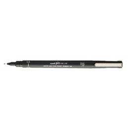 Feutre technique Uniball PIN 003200 N - Pointe calibrée 0.03 mm noir pour dessin technique et écriture précise