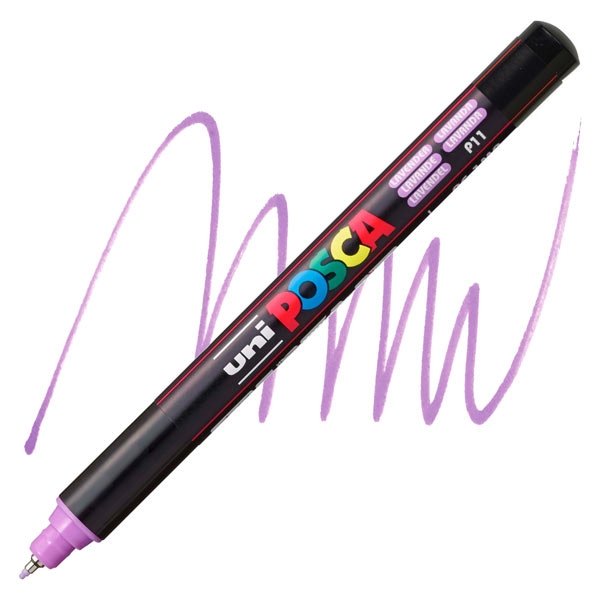 Feutre Posca Pointe Extra Fine Lavande 0.7mm - Dessin et Écriture Précise pour Artistes et Designers
