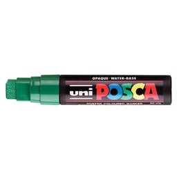 Marqueur à pigment Posca PC-17K BF - Vert foncé Extra large 15mm pour arts graphiques et loisirs créatifs