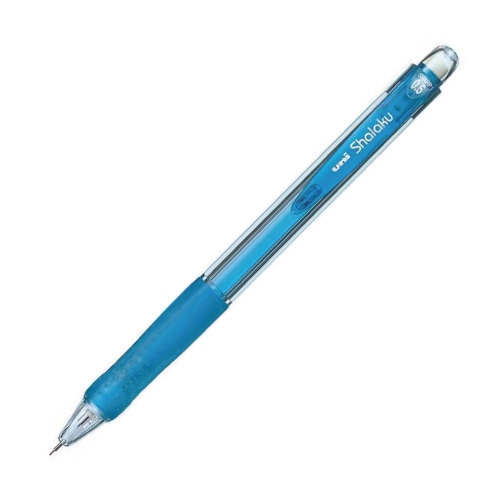 Porte-mines UNI Shalaku - 0,5 mm - bleu ciel pour écriture précise et dessin technique