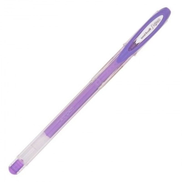 Stylo à bille encre gel Uni-ball Signo Angelic Color AC Violet UM120AC.12 - Pour écriture créative et artistique