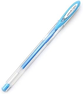 Stylo à bille encre gel Uni-ball Signo Angelic Color AC Bleu UM120AC.33 - Écriture fluide pour bureau et école