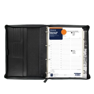 Agenda A4 - noir - Metropol Filofax