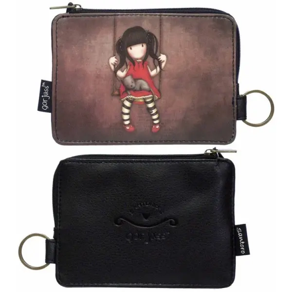 Porte-monnaie Gorjuss Ruby - Zip sécurisé pour rangement pièces et cartes au quotidien