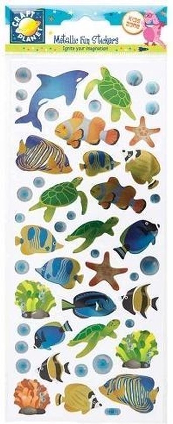 Stickers Fun - Vie Marine - Décoration créative pour enfants et projets marins